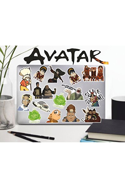 hediyenebak مجموعة ملصقات Avatar Series 2 |   كمبيوتر محمول Ajanda دفتر ملاحظ...