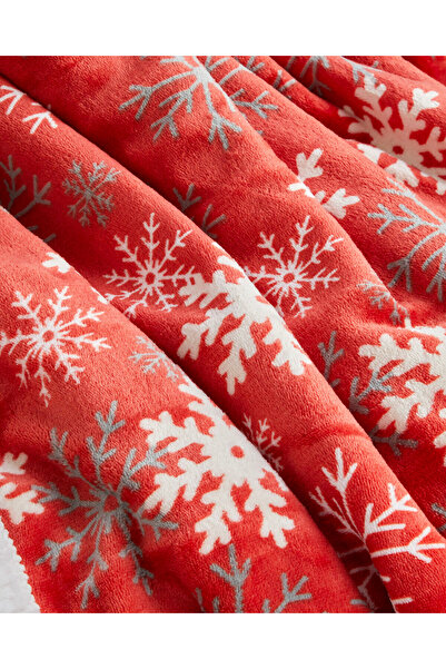 English Home Snowland seat cover 120x160 cm red