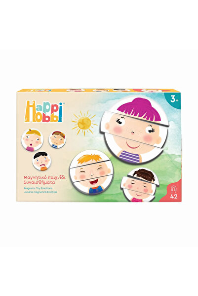 Happi Hobbi Set magnetic pentru învățare emoțională