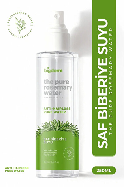 Bigderm %100 SAF BİBERİYE SUYU DÖKÜLME KARŞITI VE SAÇ UZMASINI DESTEKLEYİCİ