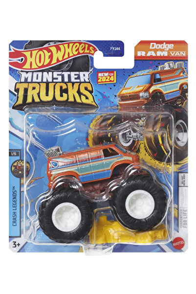 mattel HOT WHEELS MONSTER TRUCK MASINUTA DODGE RAM VAN SCARA 1:64