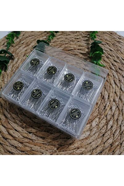 oceanmoda Minelli Silk Needle - Silver - 24 Packs in a Box - 100 Pieces in a ...