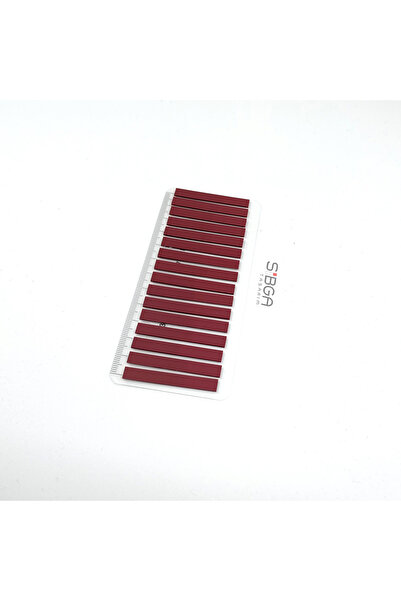 sibga tasarım Burgundy Thin Strip 320 Sheets Transparent Color Postit Post-It Post It. Bookmark Bookmark Postit