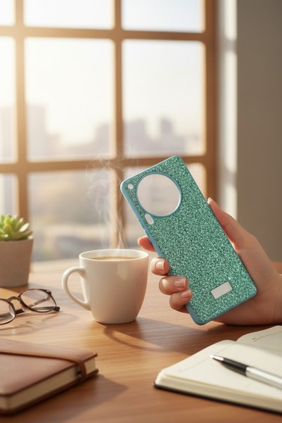 Genel Markalar Tecno Camon 30 Kırçıllı Taşlı Venüe BTU Silikon Kapak