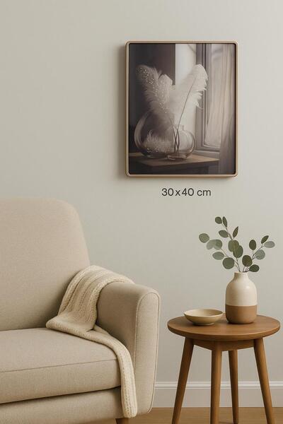 ROXART EPOKSİ KABARTMA DETAYLI ULTRA CANLI GÖRÜNÜM TABLO MODERN TÜY DESEN 30X...