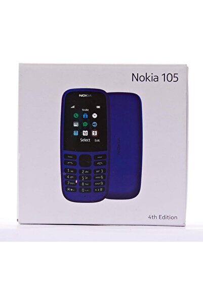 Nokia Nokia 105 (4th Edition) - 1.77-inch screen, single SIM, black