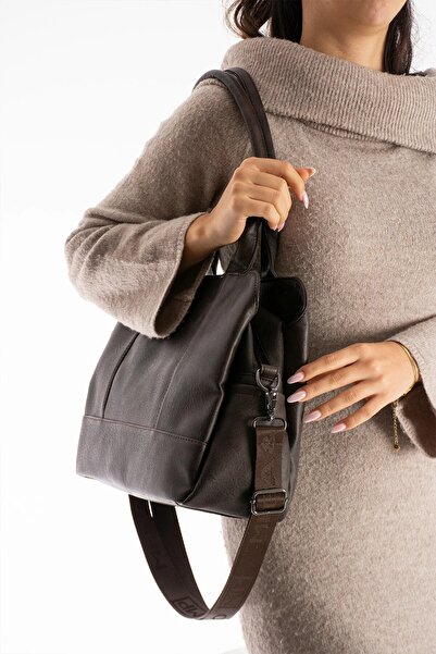 Mega & Polo Mega Women's Arm Bag 8 Compartments Fully Lined Inside Lightweight Design Shoulder Bag