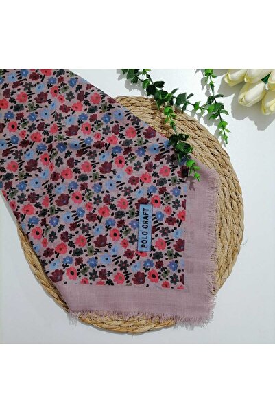 oceanmoda بولوكرافت - وشاح قطني مزخرف ms699