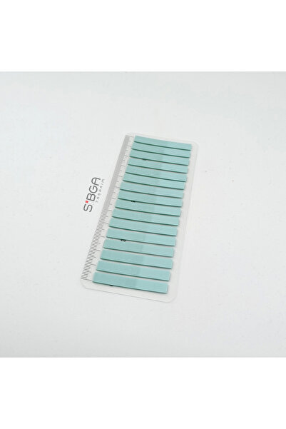 sibga tasarım Blue Color Thin Strip 320 Sheets Transparent Color Postit Post-It Post It. Bookmark Bookmark Postit