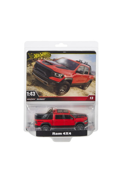 HOT WHEELS PREMIUM REAL RIDERS MASINUTA METALICA RAM 4X4 SCARA 1:43