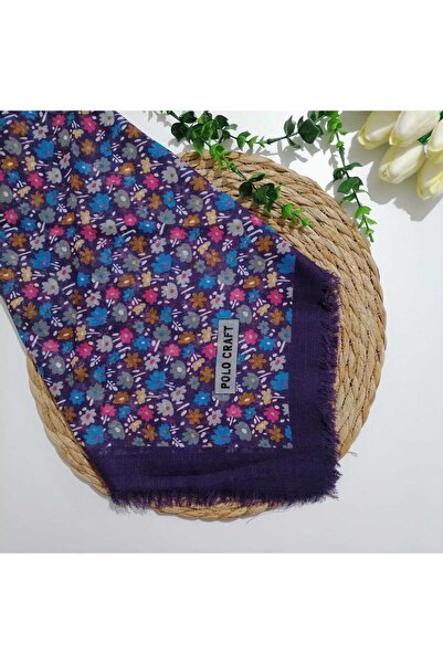 oceanmoda بولوكرافت - وشاح قطني مزخرف ms691