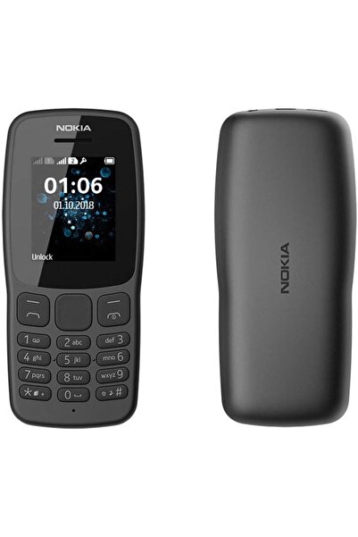 Nokia 106 Dual SIM (TA-1114) - Black
