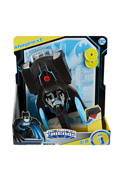 mattel IMAGINEXT DC SUPER FRIENDS BAT-TECH BATMOBILE FIGURE VEHICLE