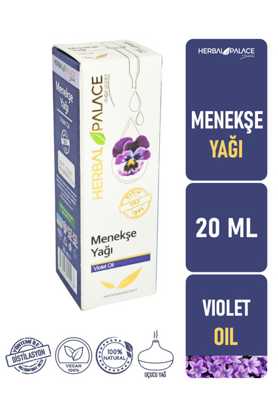Herbal Palace Violet Oil Essential 20 ml & 100% Pure and Natural (Violet Oil)