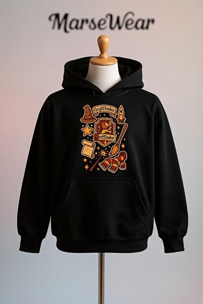 Vordevia سويت شيرت كبير الحجم مطبوع من القطن بثلاث خيوط