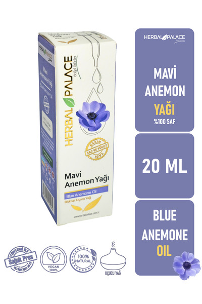 Herbal Palace Mavi Anemon Yağı Uçucu (Blue Anemone Oil) 20 ml