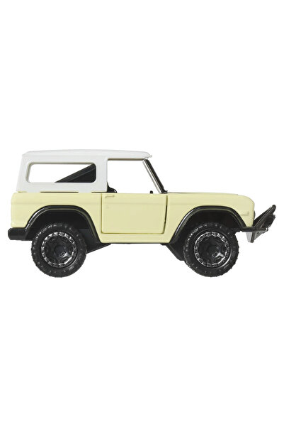 HOT WHEELS Metal Pull-Back Car Ford Bronco 1966 Factory Fresh 1:43
