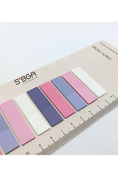 sibga tasarım Transparent Colored Postit Post-it Post It.Bookmark Bookmark Postit Sticker Note Paper 200 Sheets