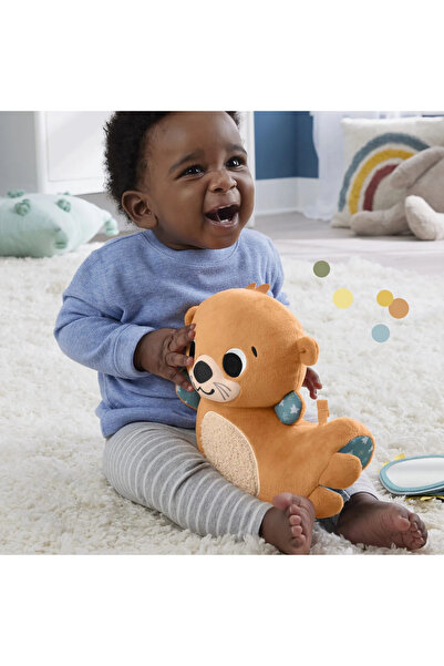 FISHER PRICE Fisher-Price 2-in-1 Sensory Tummy Time Otter for Babies
