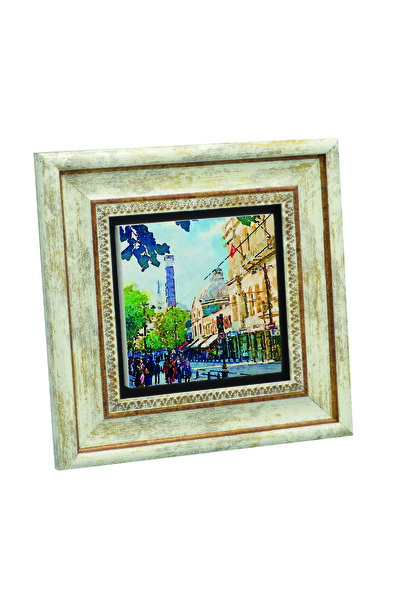 Sadrazam Piatră naturală Çemberlitaş cu imprimeu Tabla 20cm x 20cm |   KRT-52