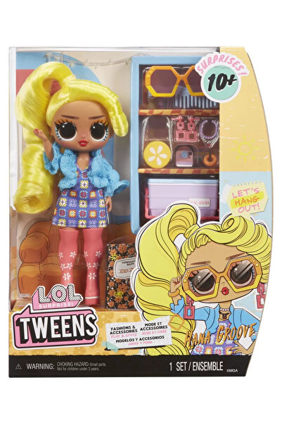 L.O.L. SURPRISE ! TWEENS FASHIONISTA DOLL HANA GROOVE WITH SURPRISES