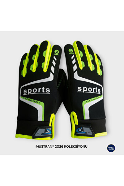 Mustran Neoprene Sports Gloves L/Xl | Four Seasons Outdoor, Motorcycle, Bicycle | Water Resistant & Non-Slip