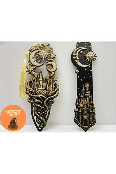 Forge Triverse Harry Potter Cinderella Castle Kitap Ayracı 2li Set ( Hp Seçme...