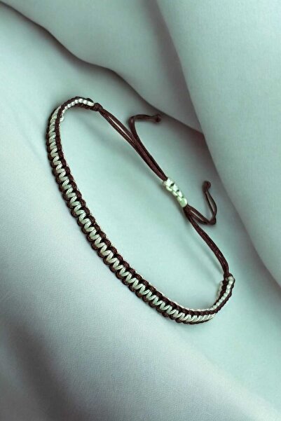 henahera accessory Örme Makrome Ipli Sörfçü Bilekliği - Suya Dayanıklı, Ayarl...