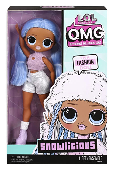 L.O.L. SURPRISE ! OPP OMG Snowlicious Doll, 27 cm