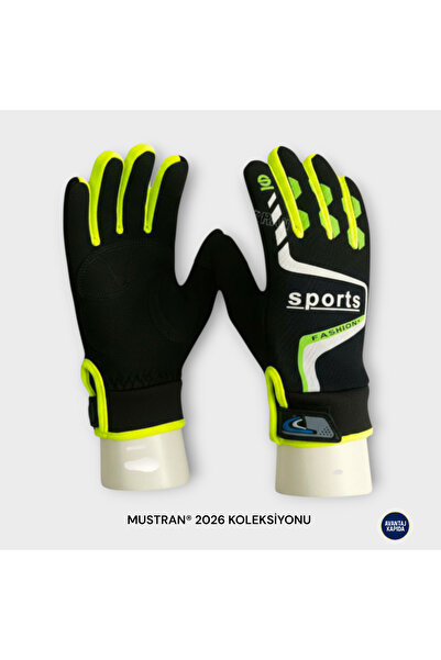Mustran Neoprene Sports Gloves L/Xl | Four Seasons Outdoor, Motorcycle, Bicycle | Water Resistant & Non-Slip