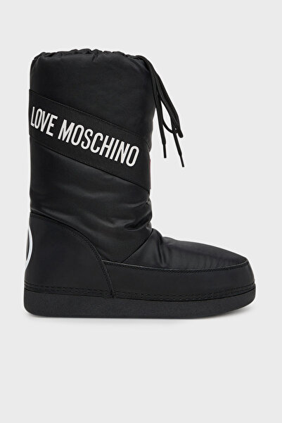 Love Moschino Waterproof Drawstring Snow Boots with Logo Snow Boots Ja24032G0Nisa000