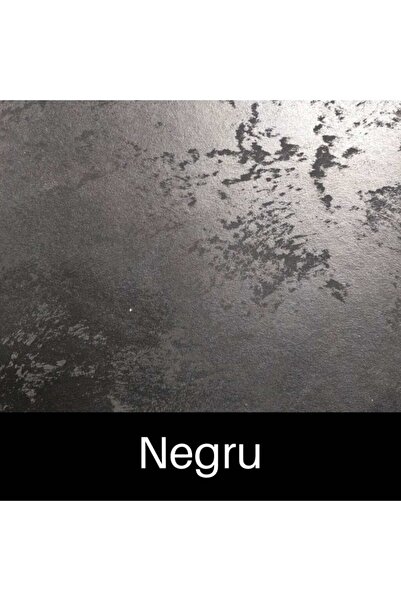 YaYa Color Luxury Decorative Paint Set, Eva Madreperla, Black, 1 Liter and 70 mm Brush