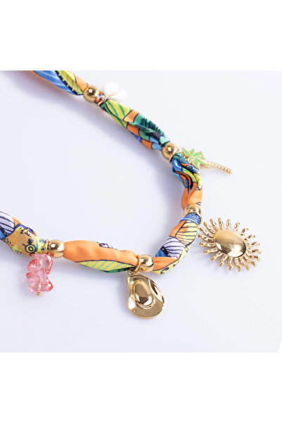 Shine of Magic Jewelry قلادة بالمي |   قلادة فولاذية