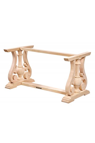 Masifart Alga Çiftli İnci Ayak Cilasız Ham