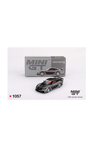 mini gt 1057 - Mazda Rx-7 Fortune 7 Gray