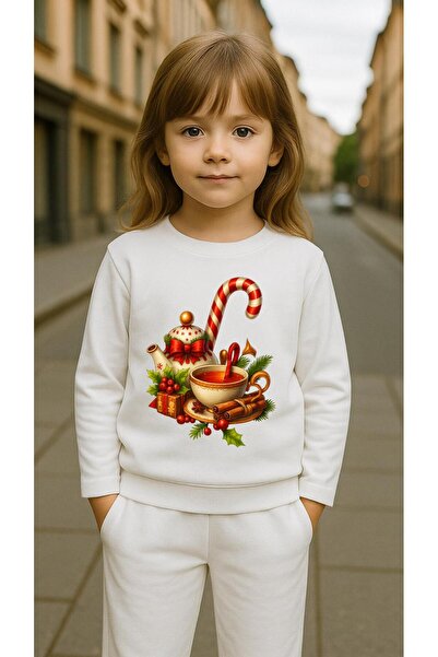 playwear Παιδικό Φούτερ Σετ με στάμπα TEAKLAN, για κορίτσια και αγόρια, με λα...