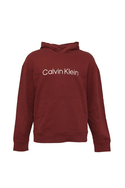 Calvin Klein Alpine Berry Erkek Kapüşonlu Sweatshirt