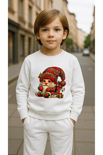 playwear Παιδικό Φούτερ Σετ με στάμπα KIZAK NOAL για Κορίτσια και Αγόρια, με ...