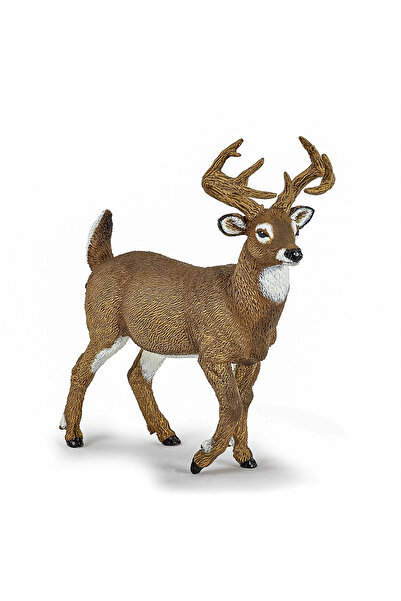 Papo Фигурка на елен с бяла кокода