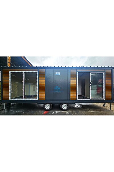 TERAS EVİM PREFABRİK VE KONTEYNER TİNY HOUSE 250 X 800 20m2 PLAKALI RUHSATLI ...