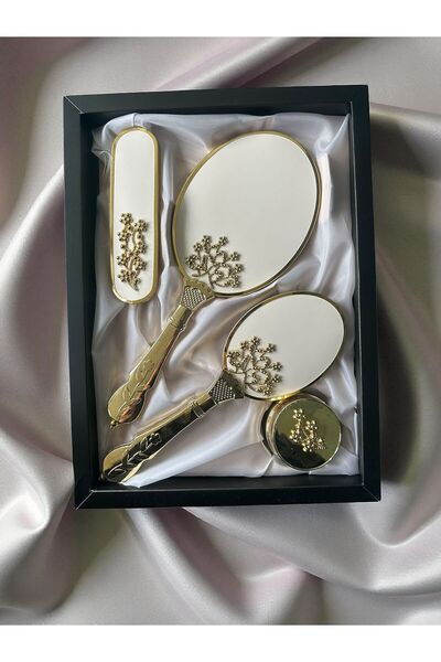 VIEN POLO Ayna Tarak Çeyiz Seti – Gelin Bohçası İçin Özel Model