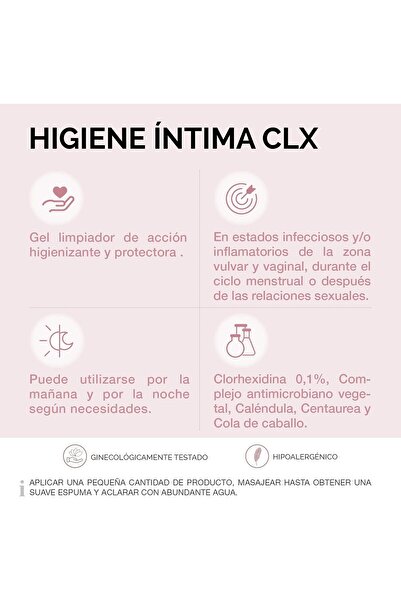 cumlaude lab Intimate Hygiene CLX cleansing solution, hypoallergenic, soap- and dye-free - 500 ml