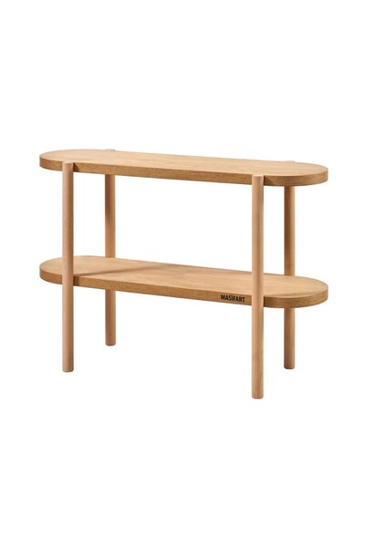 Masifart Sabelli Abelya Meşe Dresuar Cilasız Ham