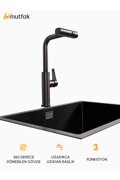 GL GENERAL EVIA Döner Başlıklı 3 Fonksiyonlu Uzayabilen Batarya