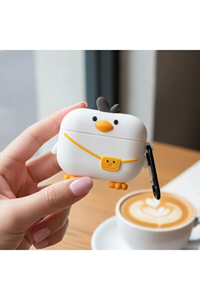 Samsung CaseOnn Galaxy Buds 3 Pro Kılıf Karakter Figürlü Civciv