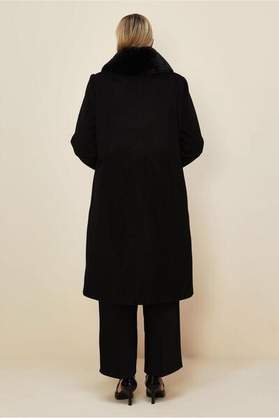 Alvina Fur Detailled Coat 90627