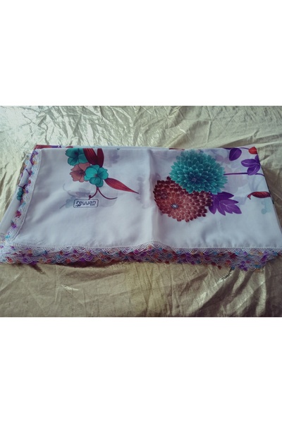 REYHAN Cenk and Zarif Handcrafted Needlework Embroidery/Yemeni Needlework/Tulle Handwork/Head Covering