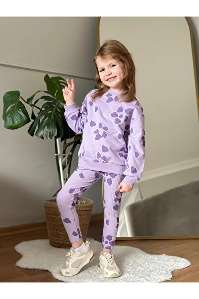 CoolCix TIGHTS I SUIT DE BUMBAC SEZIONAL IMPRIMAT PENTRU FATA 2 PIESE TKM