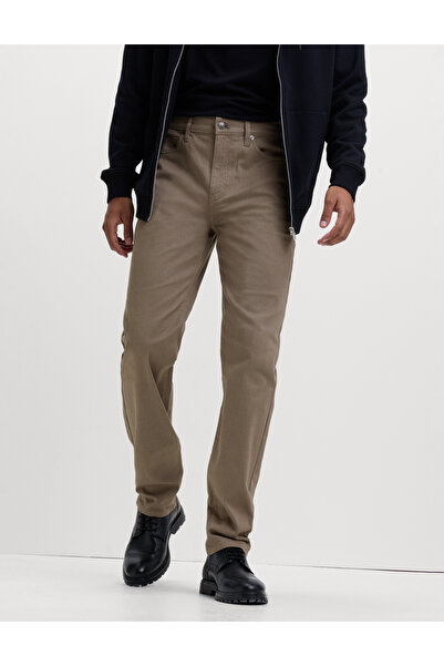 Marks & Spencer Düz Kesim Dokulu Pantolon