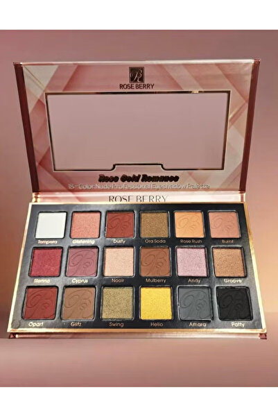 ROSE BERRYY 18 eyeshadow colors